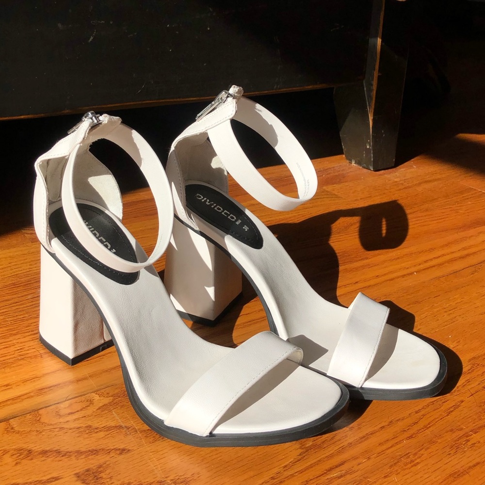 H&M Blocked Heeled Sandals